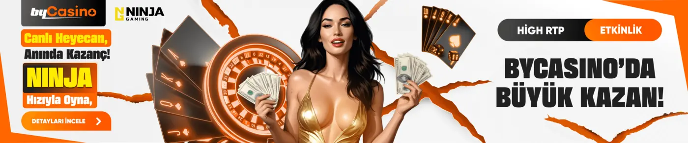 Ninja Gaming canlı casino masaları ve High RTP etkinliği